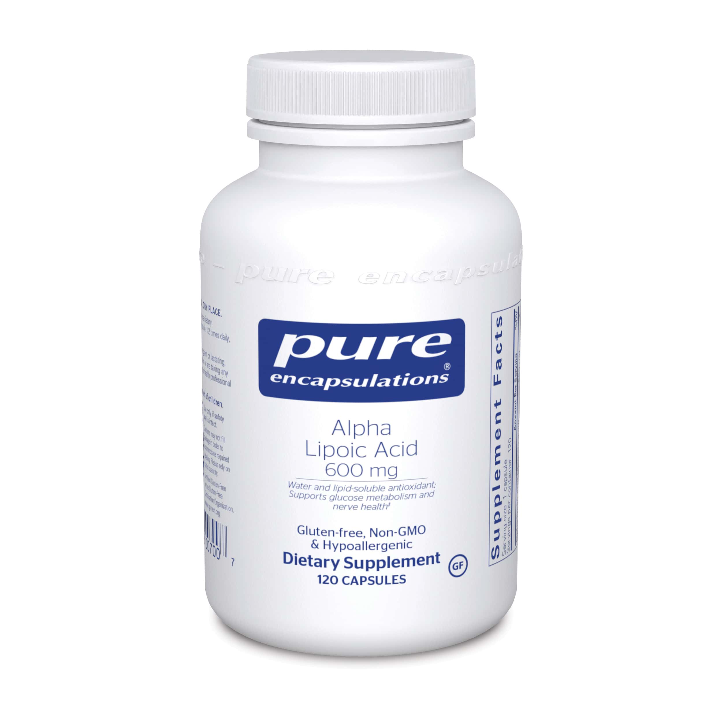 Alpha Lipoic Acid 600mg. 120s
