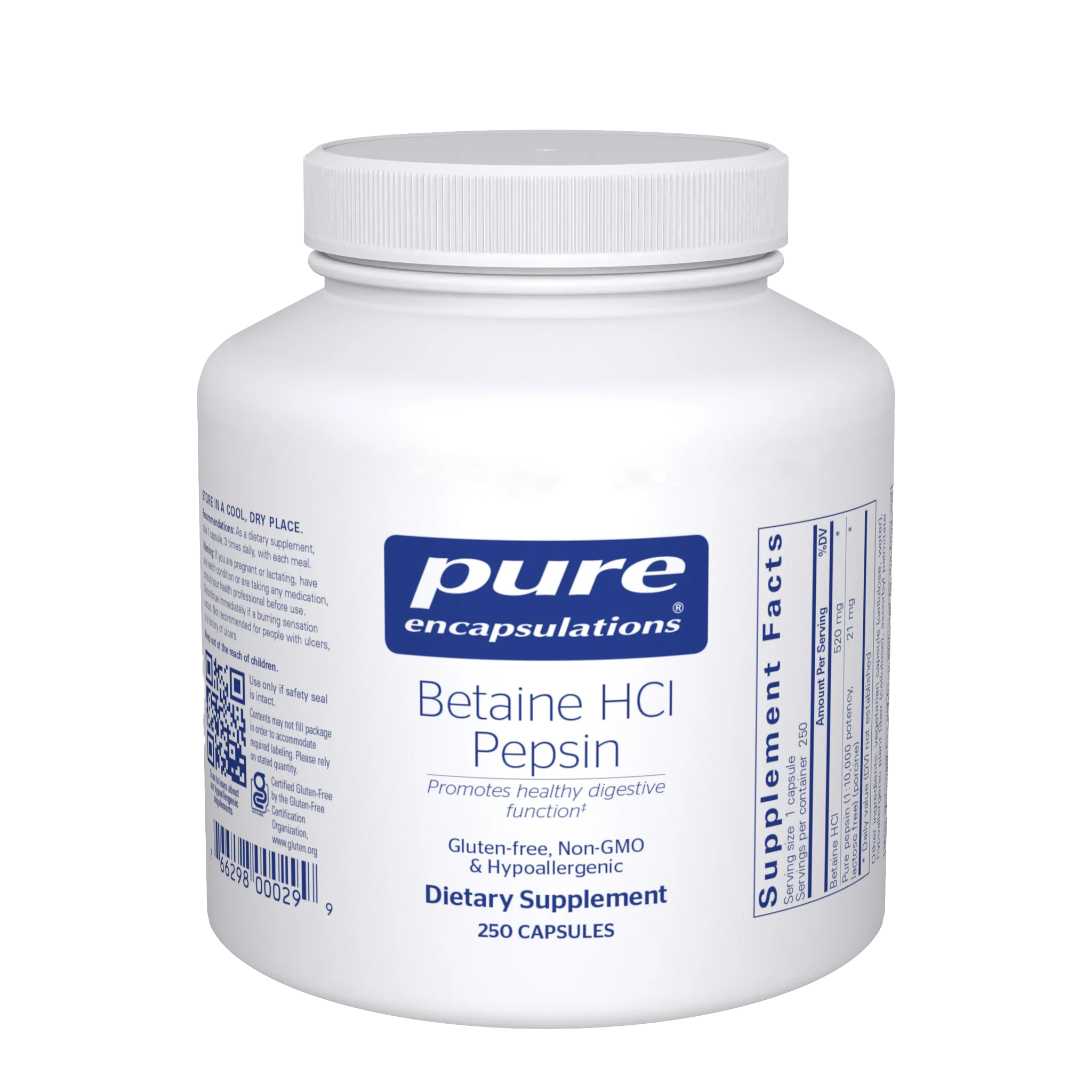 Betaine HCl Pepsin