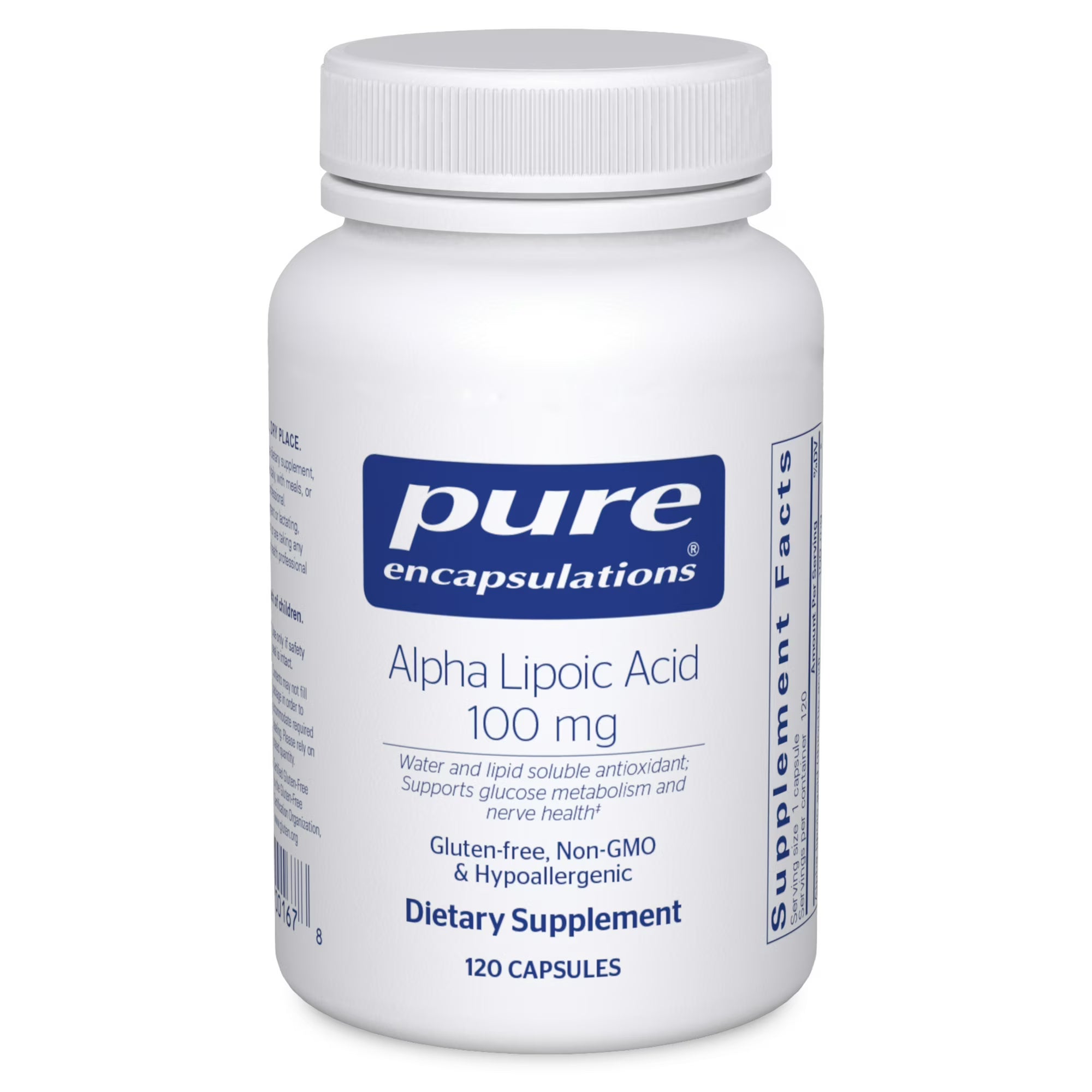 Alpha Lipoic Acid 100mg. 120s